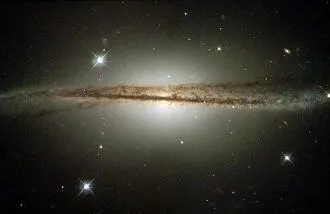 El disco alabeado de la galaxia espiral ESO 510-13