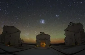 Tres Telescopios Auxiliares