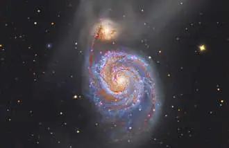 La Galaxia del Remolino, M51