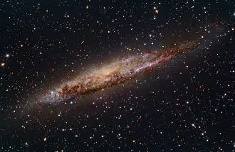 La Cercana Galaxia Espiral NGC 4945