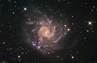 La Gran Galaxia Espiral NGC 7424