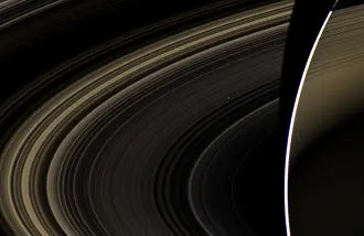 El Gemelo de la Tierra visto desde Saturno